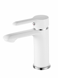 Смеситель Esko Sorrento white для раковины, без донного клапана, SR 26W - фото, отзывы, цена